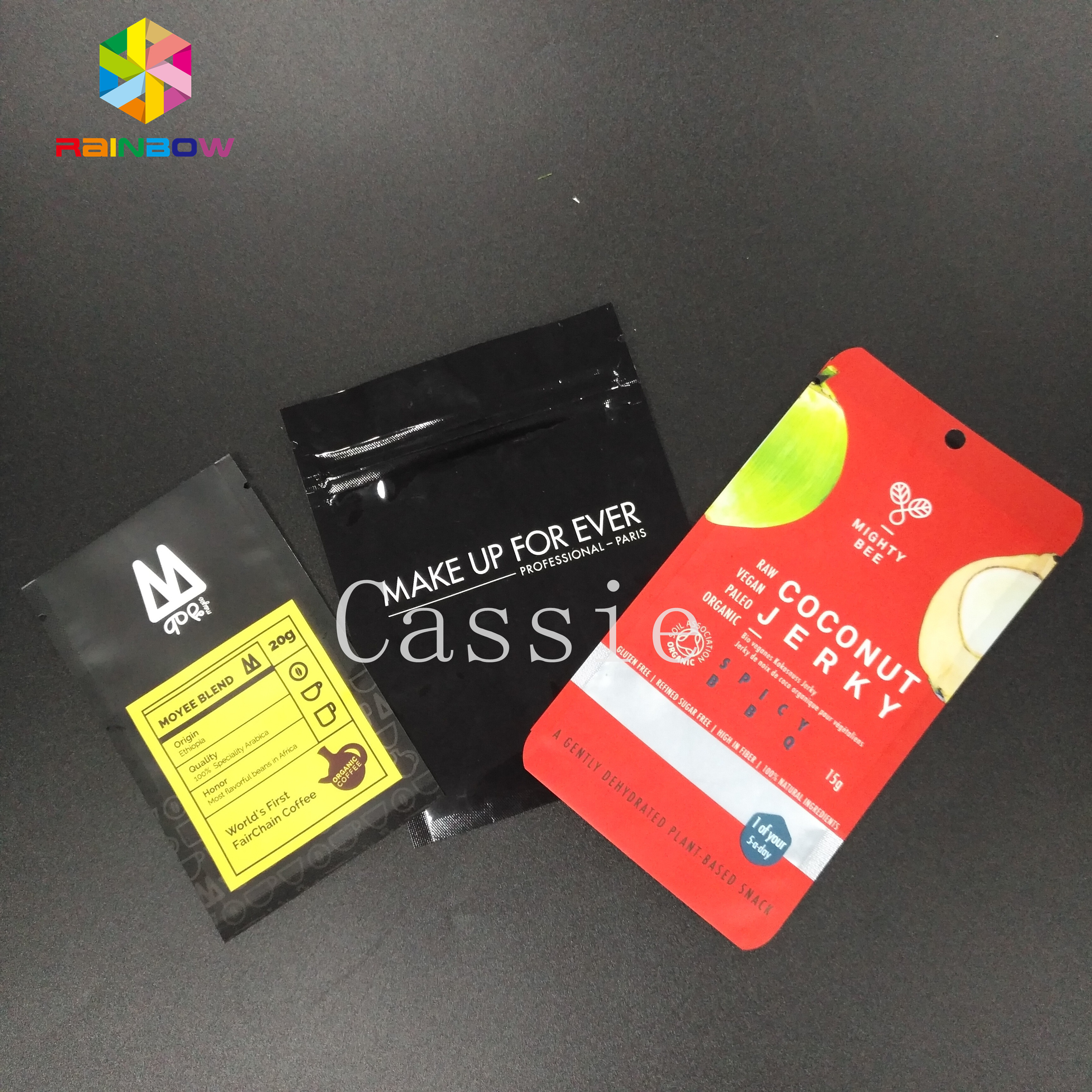 الألومنيوم احباط الحقائب البلاستيكية التعبئة والتغليف كيس كيس زيت شكل خاص