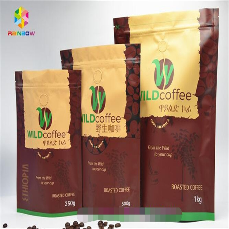 الأغلاق الألومنيوم احباط الوقوف سستة الحقيبة ، أكياس Ziplock المطبوعة مع صمام