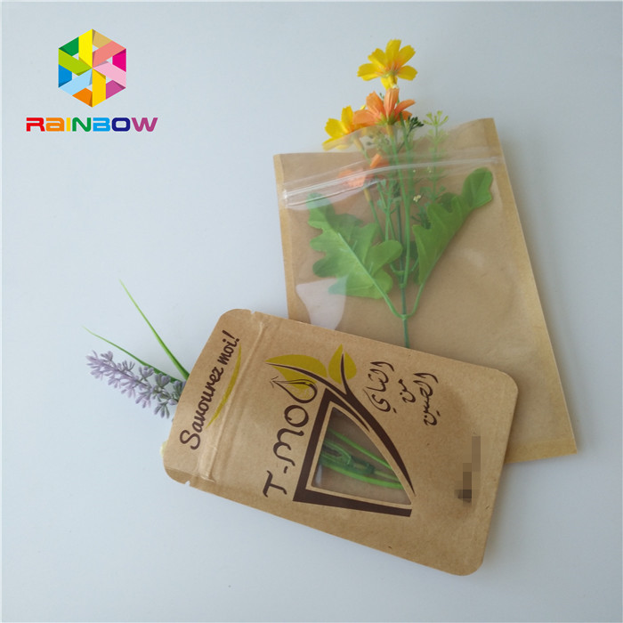 أكياس الورق مخصص الأغلاق الغذاء الصف ثلاثة الجانب ختم الألومنيوم احباط كوكي التغليف