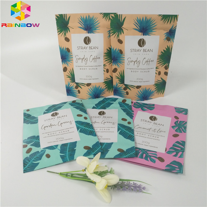 إنهاء الحقيبة Reclosable مات أكياس الحقيبة ، الرمز البريدي قفل كيس التغليف لفرك الجسم