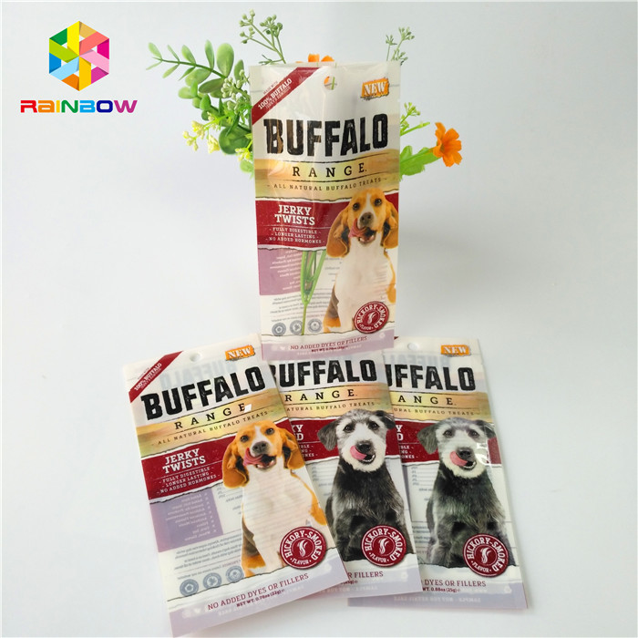 الحقائب البلاستيكية الطباعة الرقمية التعبئة والتغليف الكيس أغذية الحيوانات الأليفة حقيبة التخزين Ziplock