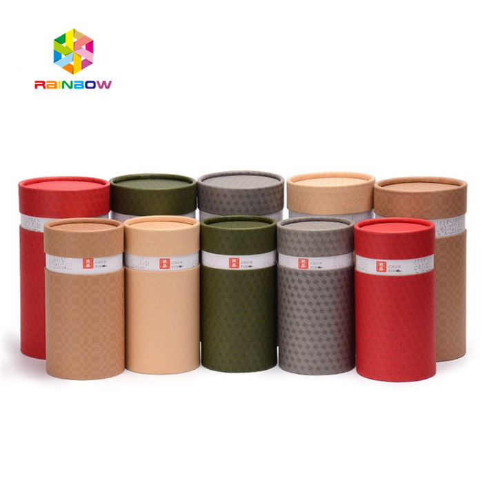 إعادة تدوير المطبوعة زجاجات CBD ورقة مربع التعبئة والتغليف ورقة كرتون أنبوب المواد مغلفة