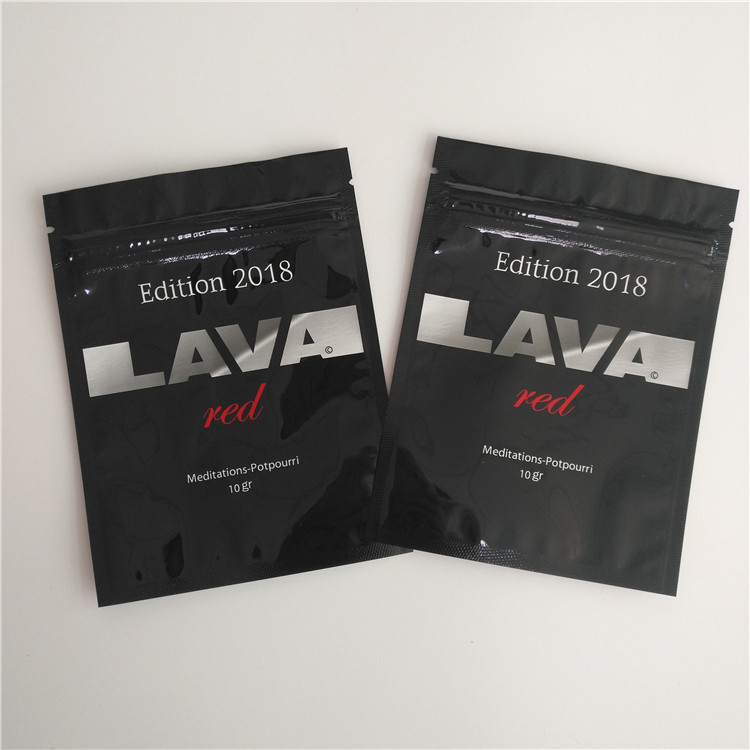 قصب السكر فول احباط الحقيبة التعبئة والتغليف العلاقات الشعر الكيس قليلا صغيرة دبوس حقيبة CMYK الطباعة