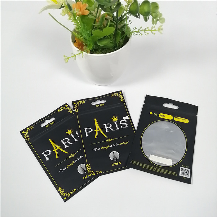 CYMK اللون البخور العشبية التعبئة والتغليف رقائق الألومنيوم الوقوف البلاستيك مايلر زيبر حقيبة