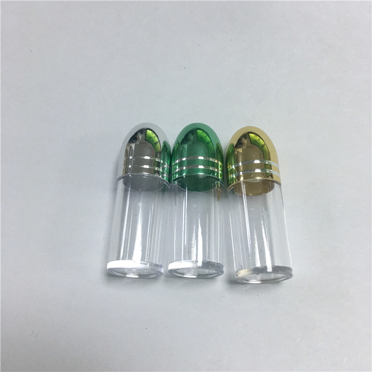 شفاف واضح البلاستيك وصفة حبوب منع الحمل زجاجة كبسولات أقراص التعبئة مع غطاء