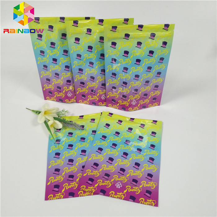 أكياس سستة احباط التغليف رونتز الأعشاب الكوكيز رونتز الغابة الأولاد البلاستيك ماتيال