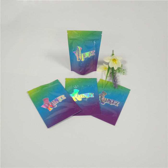 رونتز مايلر أكياس التعبئة والتغليف احباط الحقيبة أكياس مخصصة النكات حتى حزم التسمية دائم