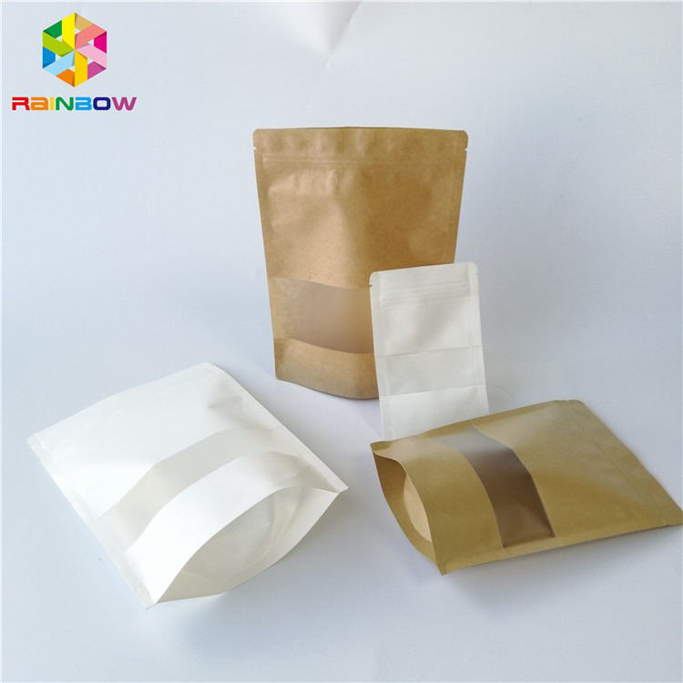 يمكن إعادة استخدامها التصفيح تغليف أغذية بلاستيكية ورقة براون براون الطباعة حسب الطلب