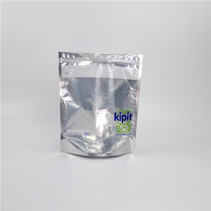 حقيبة تغليف مستحضرات التجميل بالليزر فيلم الوقوف الحقيبة تخصيص طباعة الشعار دائم