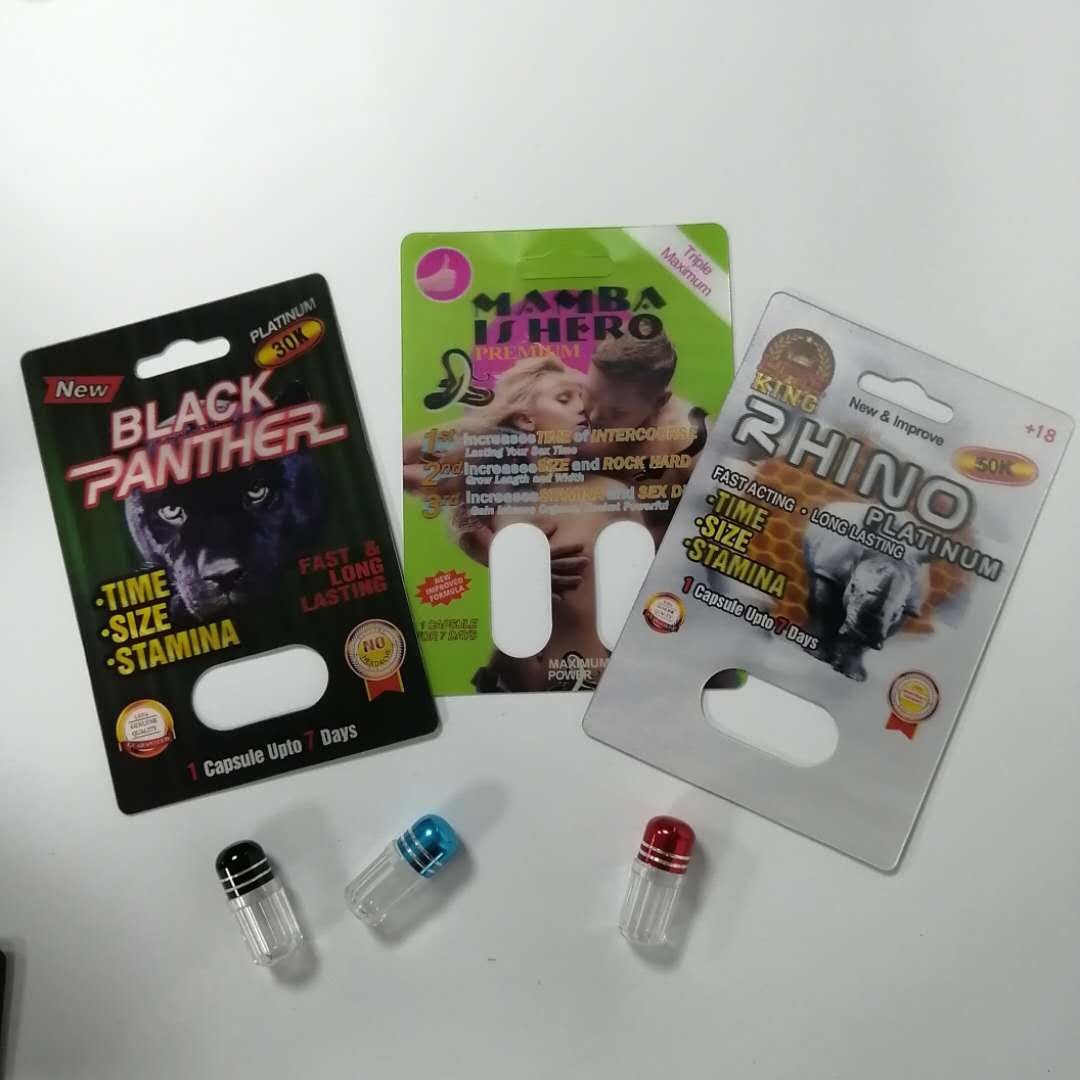 تعزيز الجنسي حبوب منع الحمل بطاقة نفطة التعبئة والتغليف الكركدن 69 الرطوبة دليل على إعادة التدوير