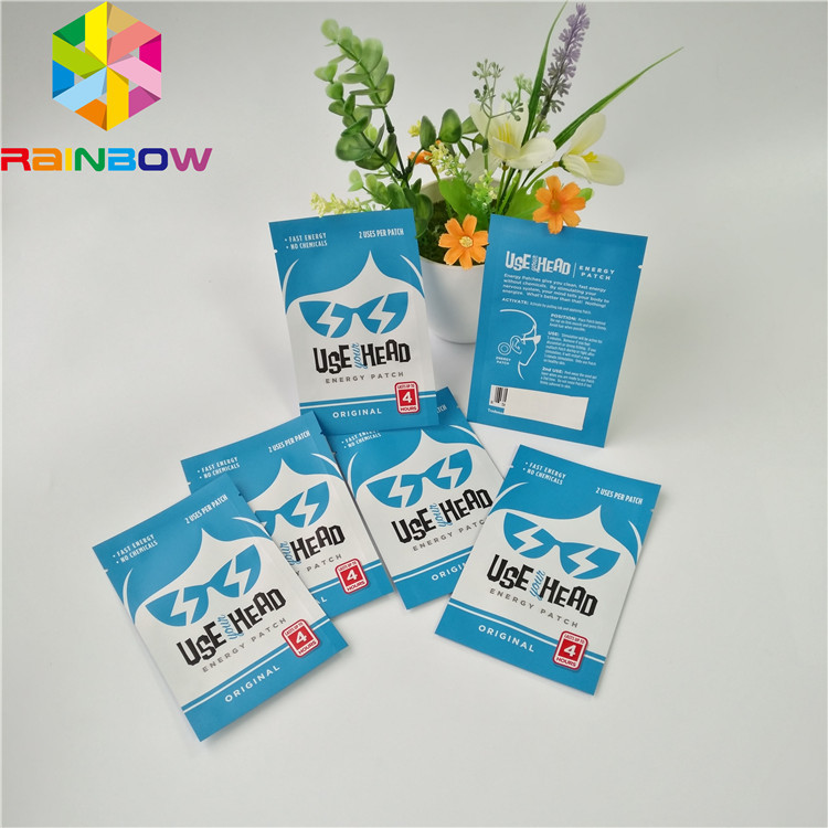 4x6 بوصة الألومنيوم احباط الحقيبة التغليف رائحة والدليل على مغلفة مايلر البلاستيك شعار مخصص