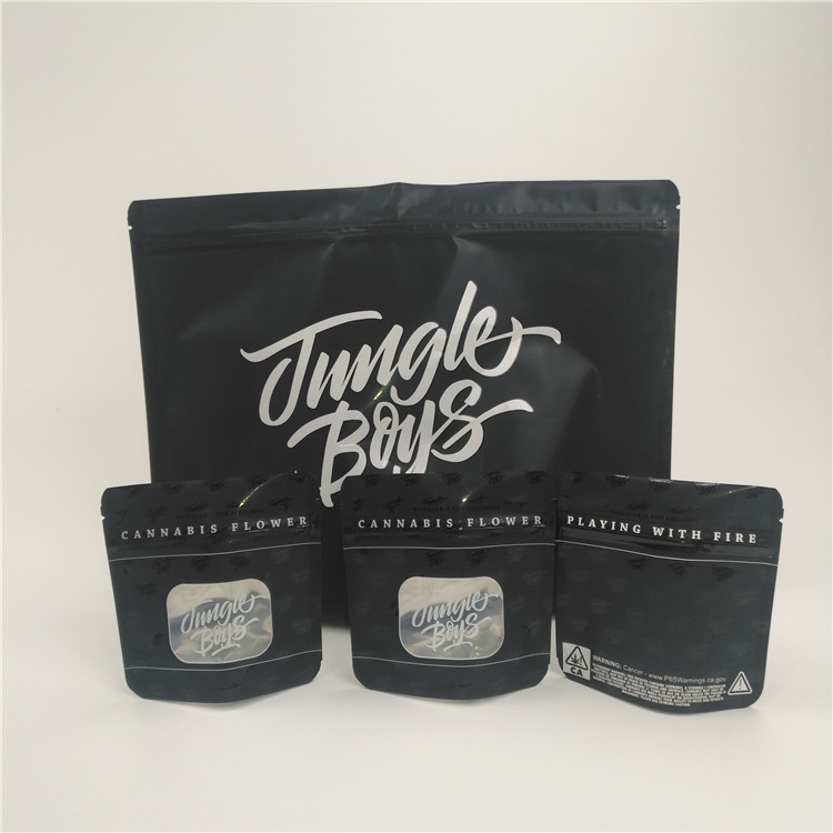 البلاستيك الوقوف الحقيبة الطبية البخور العشبية التعبئة والتغليف حقيبة Ziplock حريزعلى الأطفال