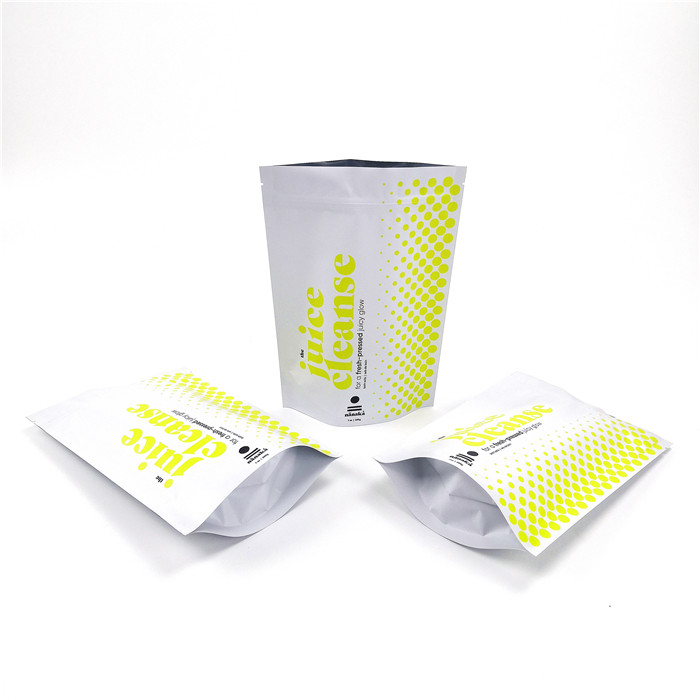 الحقائب عالية الحاجز البلاستيك تغليف ماء عصير حقيبة الرمز البريدي قفل الطباعة الرقمية