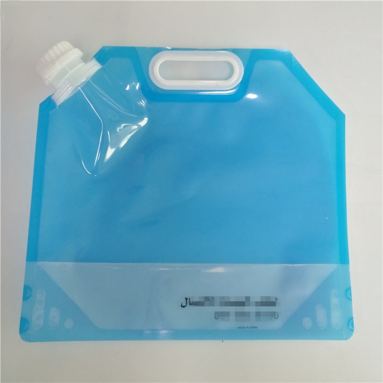 أكياس تخزين السائل في الهواء الطلق ، مياه الشرب الوقوف صنبور الحقيبة مع مقبض