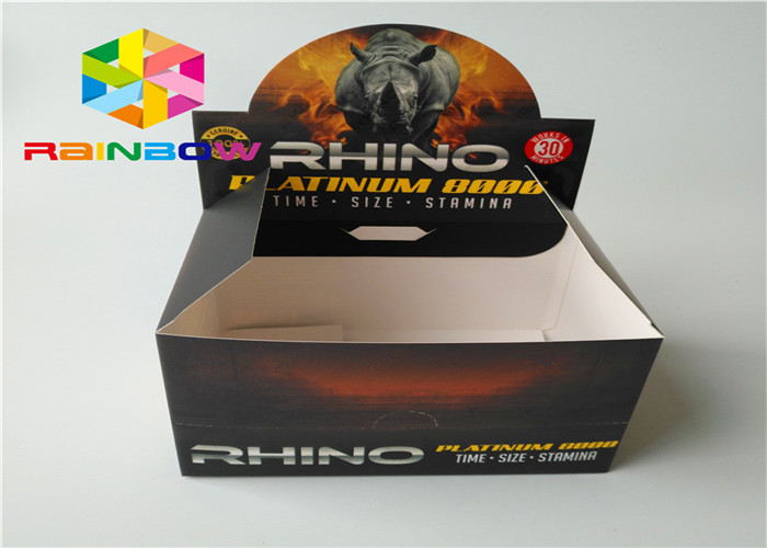 عرض الورق المعاد تدويره المموج التجزئة عرض مربع لبخار Vape- E- السائل عصير E