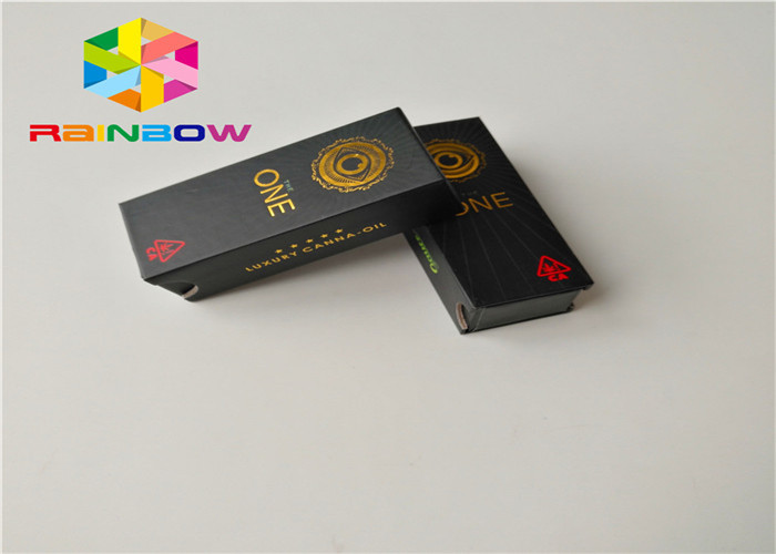 التعبئة والتغليف ورقة مربع عمر طويل 0.5ML - 30ML CBD زجاجة زيت التعبئة القطارة