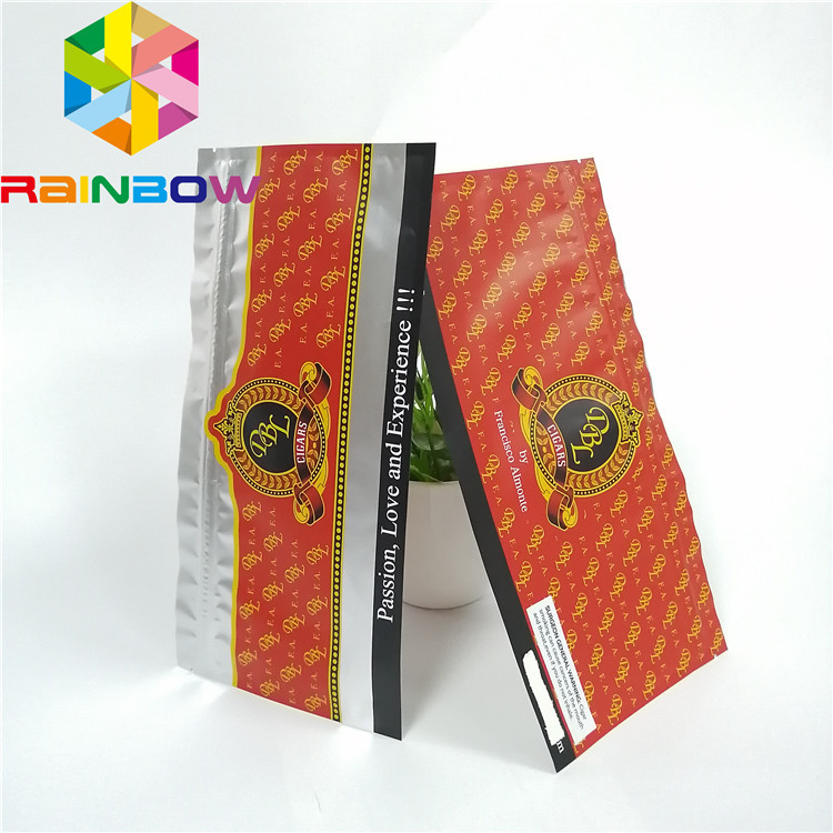 الحقائب البلاستيكية Ziplock القابلة لإعادة التعبئة والتغليف مسح المجسم متجمد السيجار تخزين الأغذية