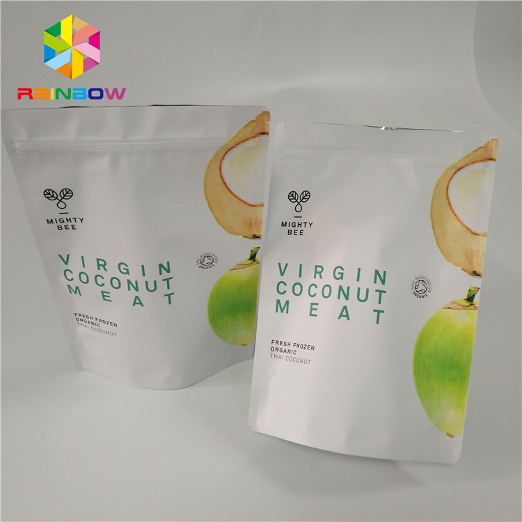 الألومنيوم احباط مايلر البلاستيك الأغلاق الوقوف الحقائب دوق-باي للتغليف وجبة خفيفة حلوى السكر