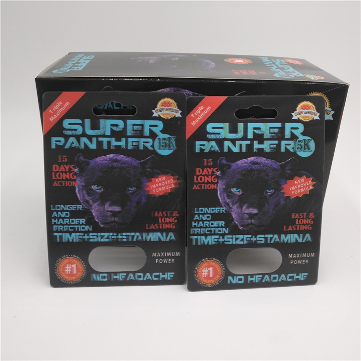 الشريحة إدراج بطاقة نفطة التعبئة والتغليف PET المواد لحبوب منع الحمل تعزيز الذكور