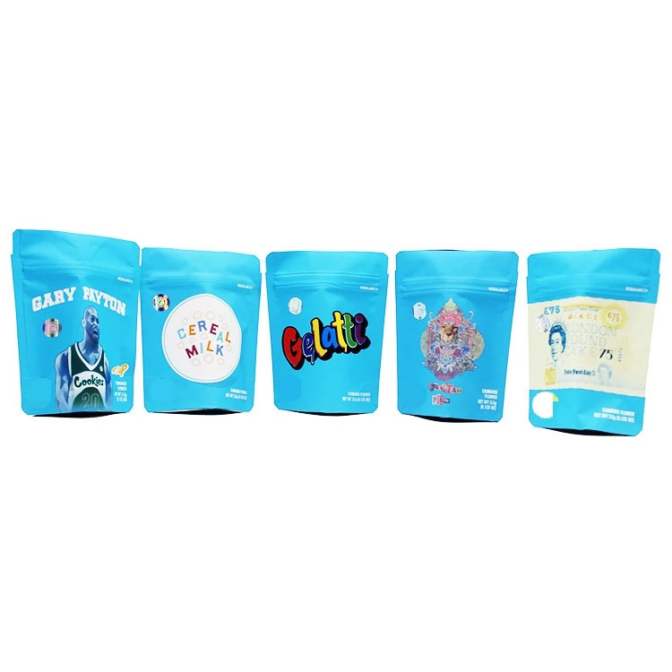 SGS مصدق البخور العشبية التعبئة والتغليف رائحة إثبات الطعام مايلر أكياس الأشعة فوق البنفسجية الطباعة