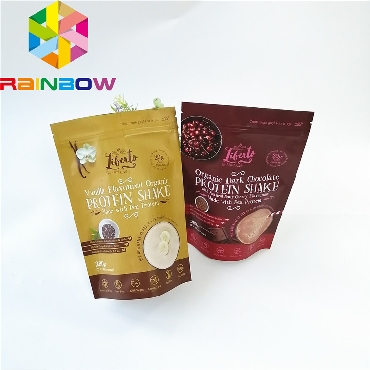 مايلر الوقوف سستة أكياس الحقيبة الحلوى الشاي القهوة التعبئة رائحة قابلة لإعادة التدوير