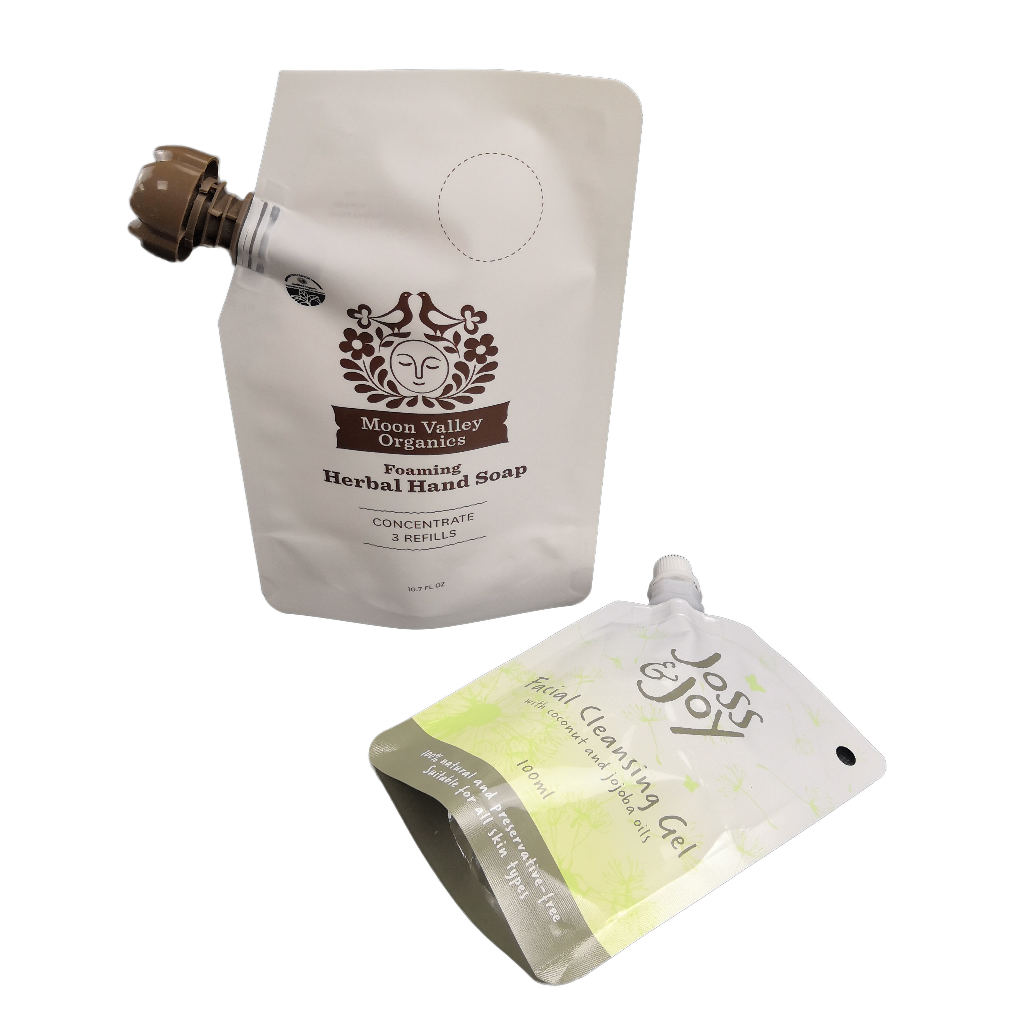 مستحضرات التجميل قناع الوجه صنبور دوق-باي الحقيبة فوهة حقيبة 10 مل 50 مل 100 مل لحزمة السائل لوسيون