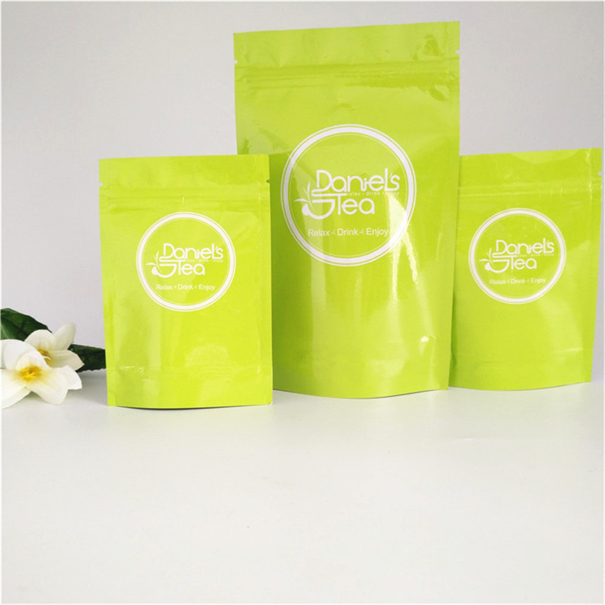 مات الحقائب البلاستيكية السطحية التعبئة والتغليف ، كيس شاي رقائق الألومنيوم التعبئة والتغليف حسب الطلب