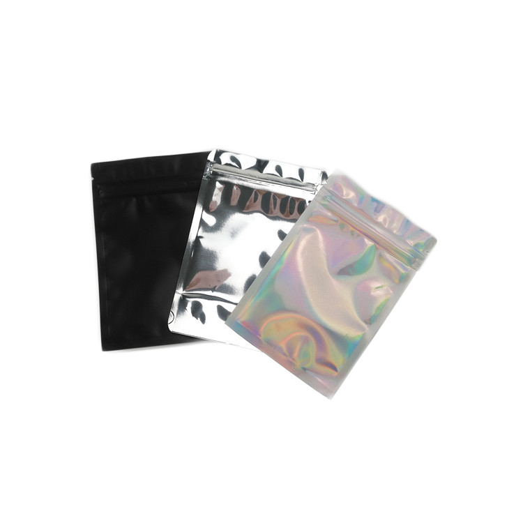 كيس تغليف المواد الغذائية والدليل على الرائحة ثلاثة أكياس ختم جانبية غير لامعة مع سحاب