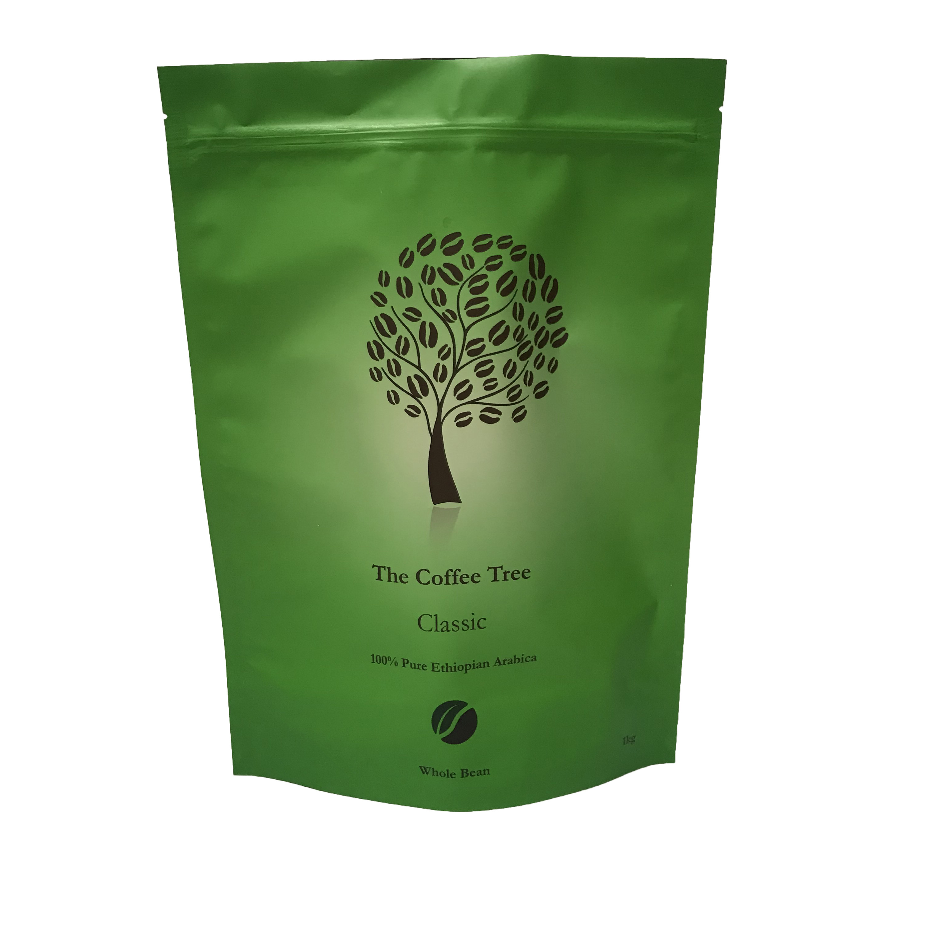 رقائق الألومنيوم احباط الحقيبة التعبئة والتغليف زيبلوك دوق-باي أكياس القهوة مايلر مات السطح