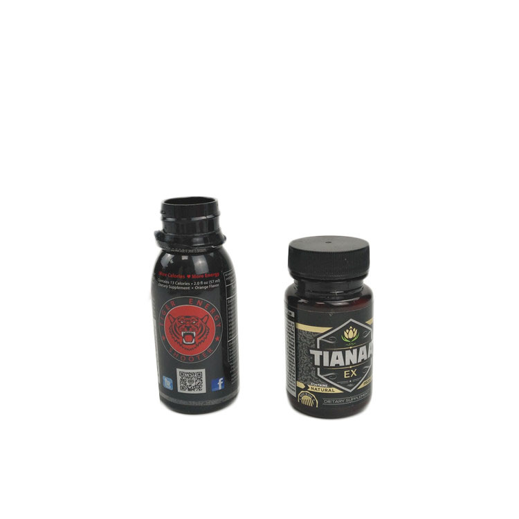 التصفيح اللامع يتقلص تسميات الأكمام الحيوانات الأليفة / بك زجاجة بلاستيكية غير سامة