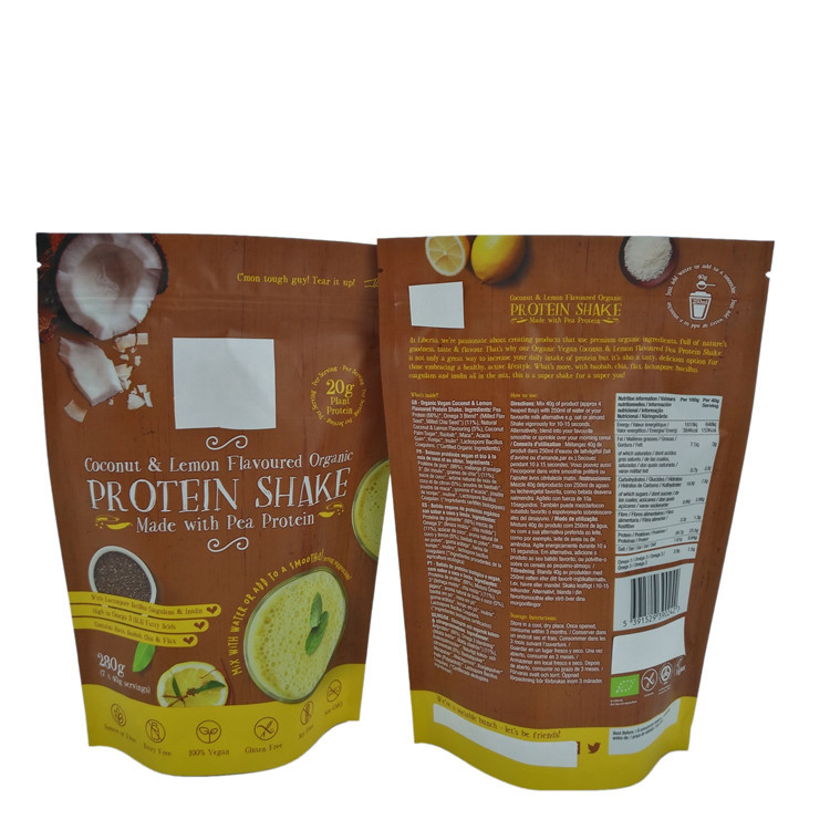 رقائق الألومنيوم زيبر الحقيبة حقيبة لتغليف مسحوق