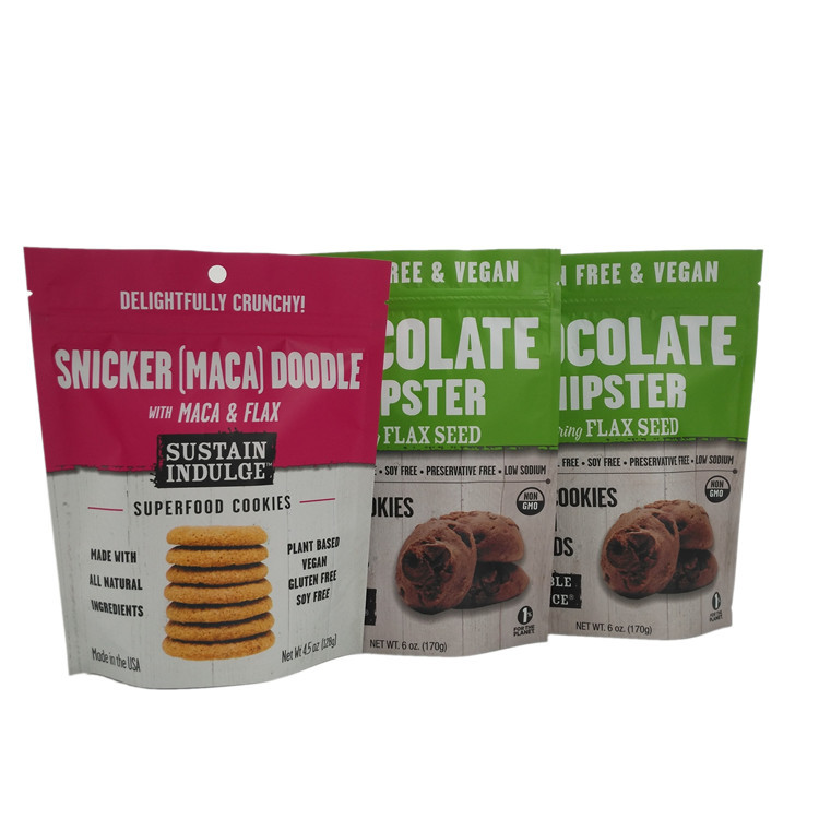 التعبئة والتغليف مسحوق الوقوف أكياس سستة رقائق الألومنيوم