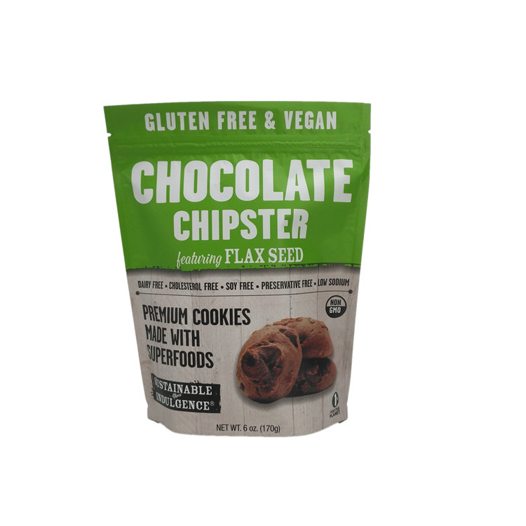 التعبئة والتغليف وجبة خفيفة زيبلوك مغلفة احباط الوقوف الحقيبة