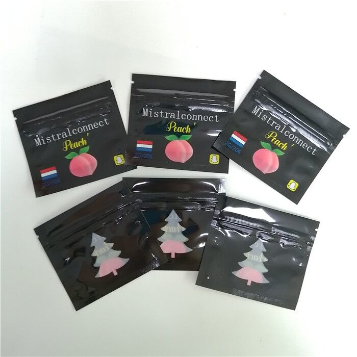 طباعة الحفر 3.5g Ziplock حقيبة والدليل على الطفل