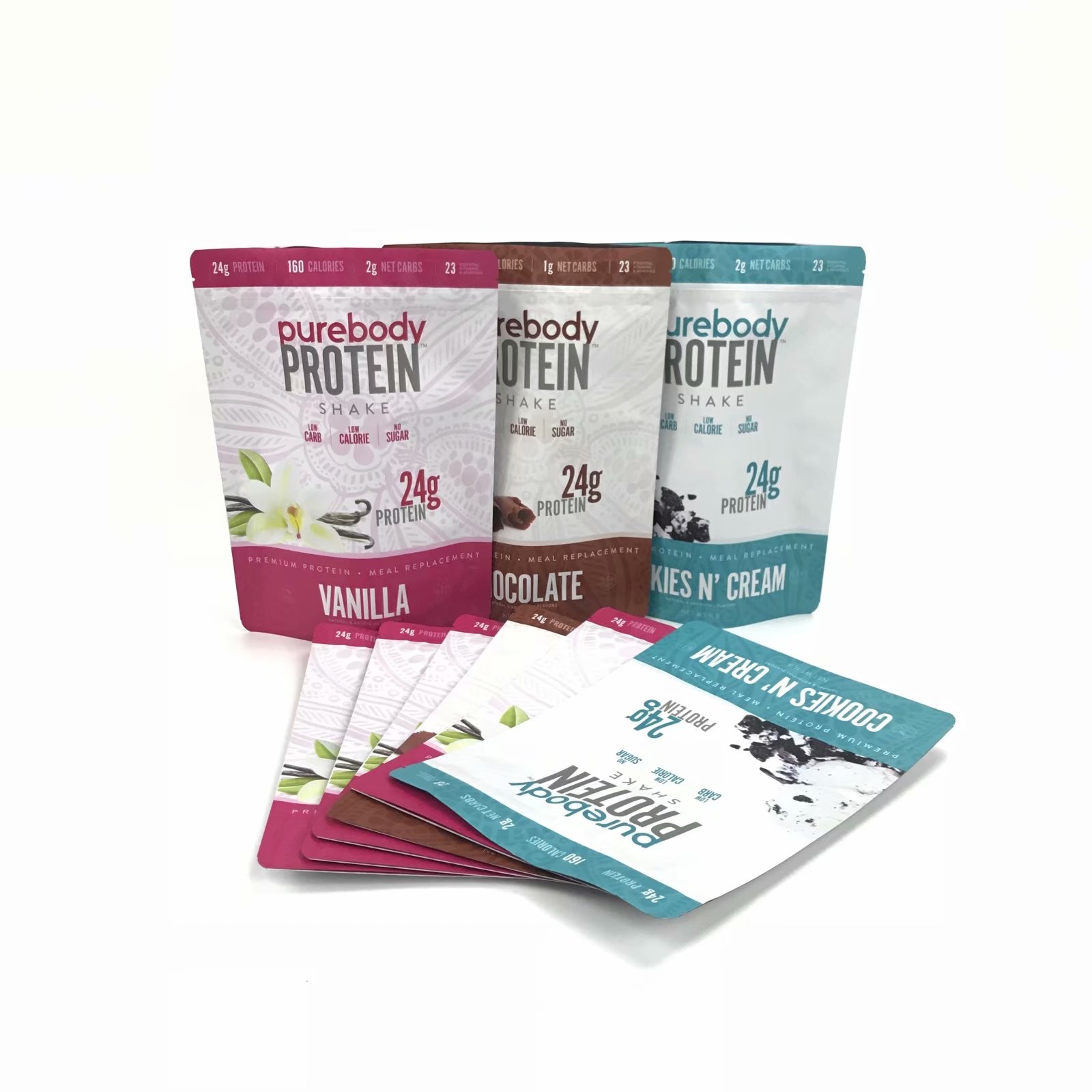 دليل على رائحة الغذاء 100 أكياس التعبئة والتغليف البلاستيكية Mircon