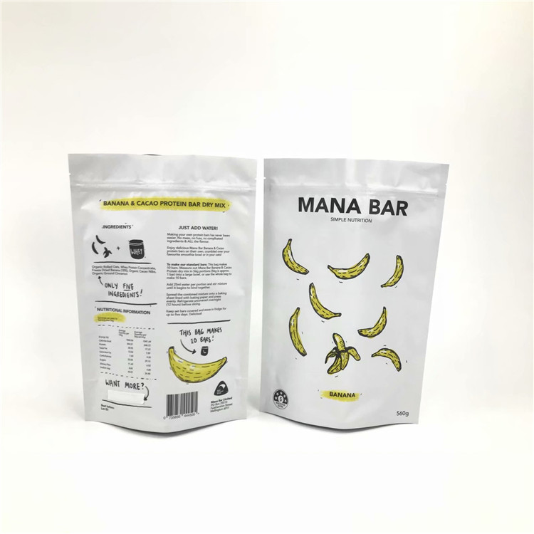 تخصيص المواد الغذائية المطبوعة 100 أكياس بلاستيكية Mircon التعبئة والتغليف