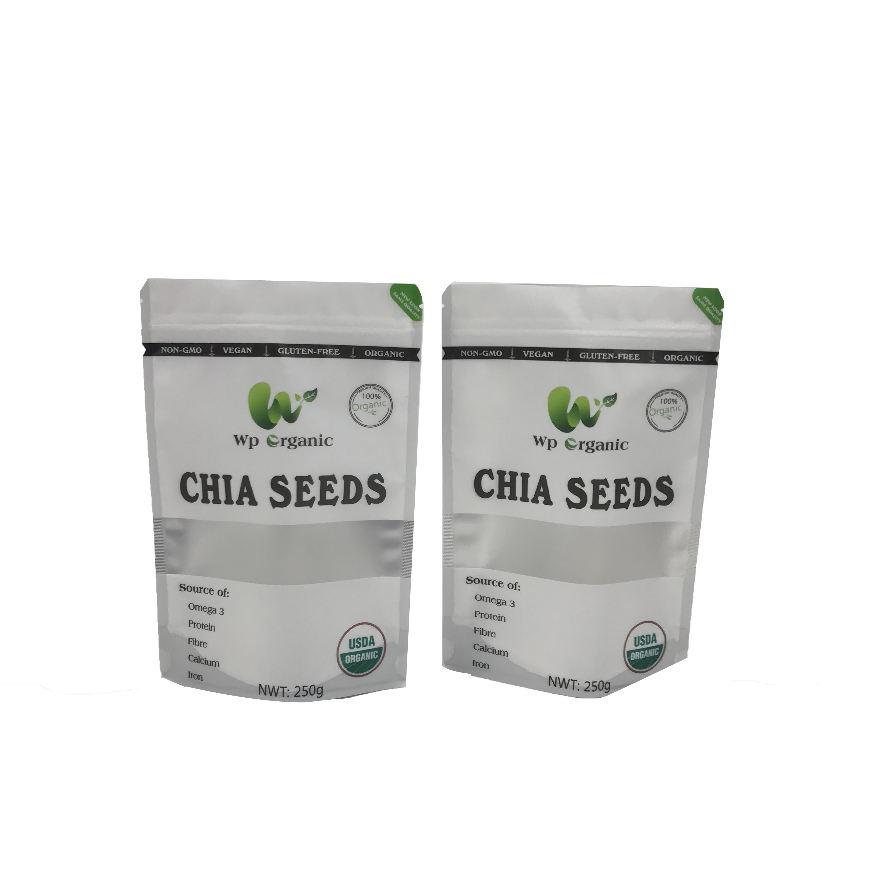 رقائق الموز زيبر VMPET أكياس بلاستيكية للتغليف