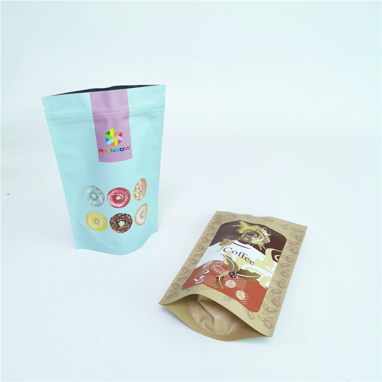 الوقوف Ziplock احباط الحقيبة التعبئة والتغليف أكياس رقائق الألومنيوم فرك الجسم كريم التعبئة