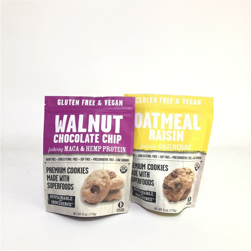 تخصيص الوقوف الغذاء الصف كوكي البندق الكاجو التعبئة والتغليف حقيبة الغذاء مايلر حقيبة