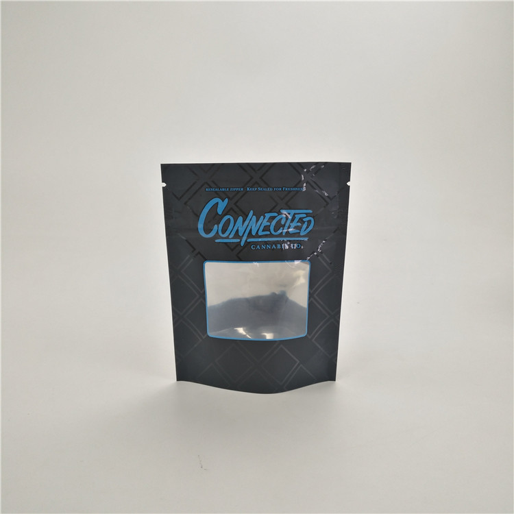 أكياس دليل الطفل مخصصة أكياس بلاستيكية لأكياس CBD runtz الكوكيز الغابة الدواء الحقيبة مع النافذة