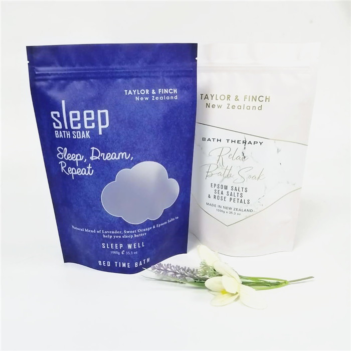 سوبر سبتمبر الطباعة بالألوان الكاملة احباط الالومنيوم حقيبة التعبئة والتغليف البلاستيكية حمام الملح