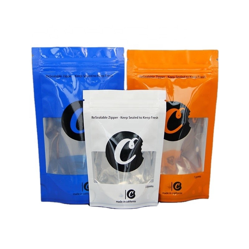 حقيبة تغليف البخور العشبية المقاومة للرائحة حقيبة CBD القنب الصمغ الدب للتغليف حقيبة الكوكيز لزهور الأعشاب الضارة