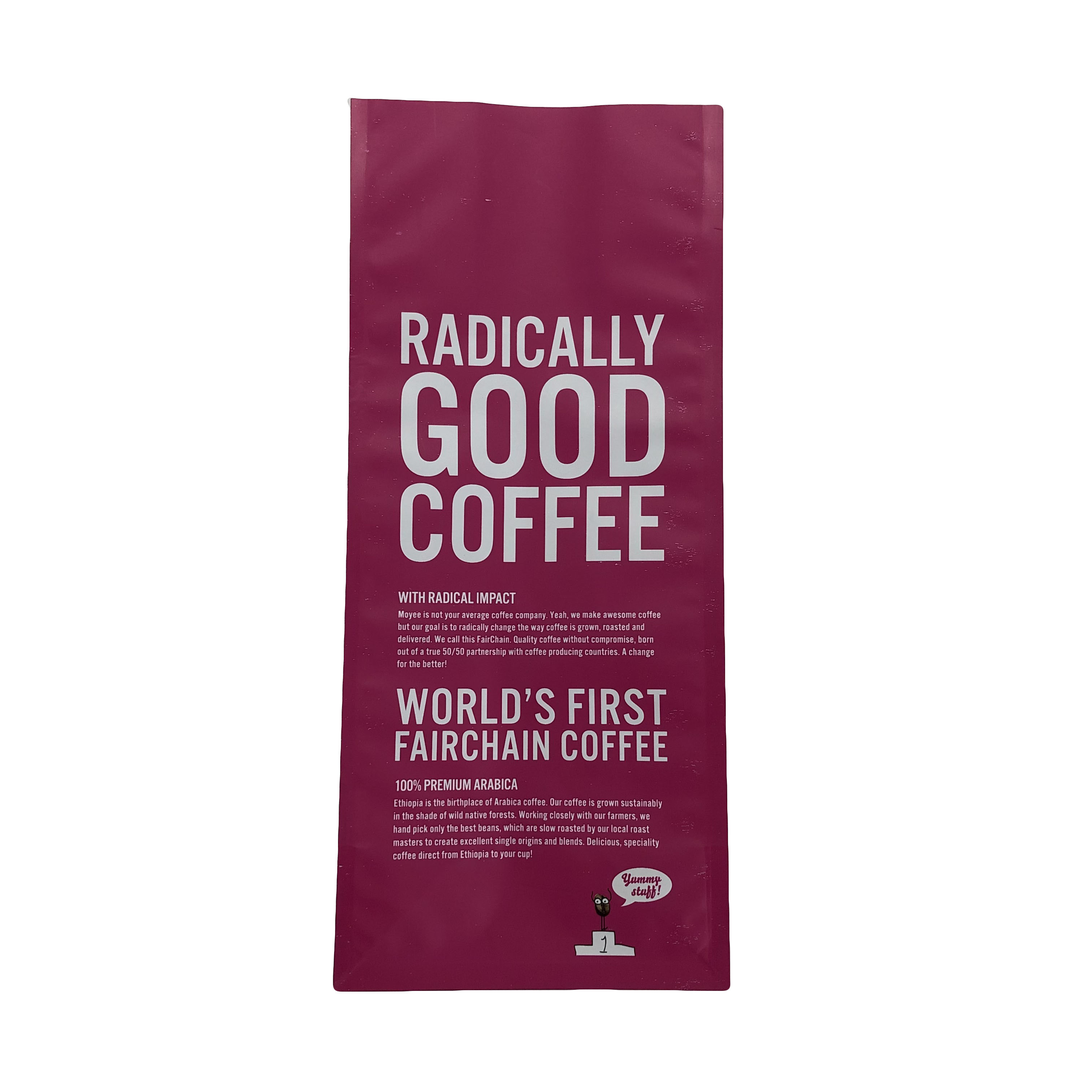 مخصص عالية كانليتي الوردي للماء الطباعة الرقمية البلاستيك البريدي قفل حقيبة الحقيبة الوقوف أسفل مسطح للحصول على قهوة المكسرات