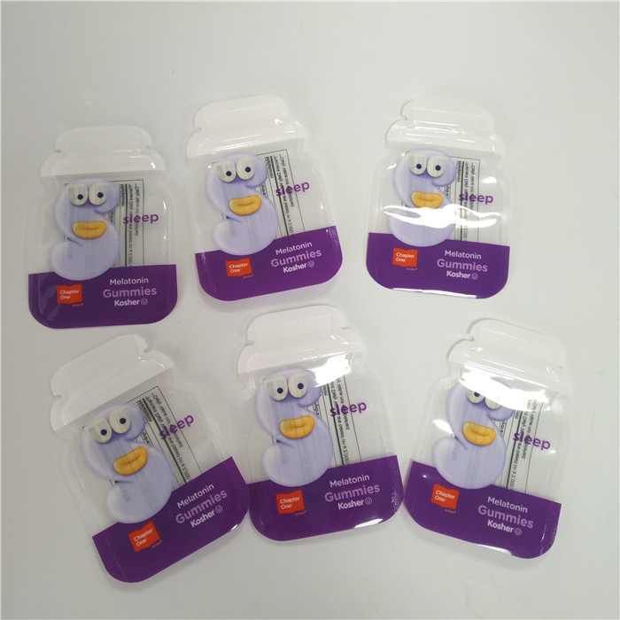 أغذية الأطفال الحفر طباعة 50mic صنبور التعبئة والتغليف