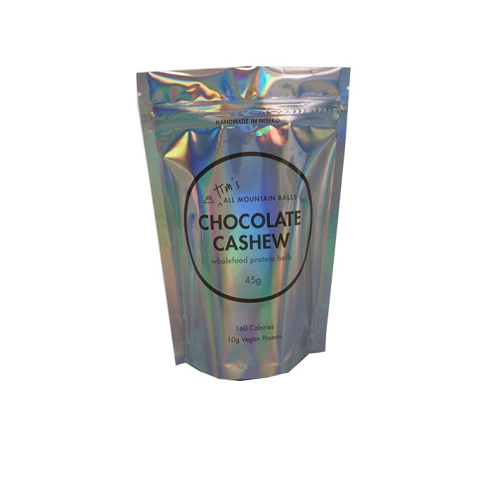 الجملة مخصصة الثلاثية الأبعاد مغلفة الرمز البريدي قفل الحقائب البلاستيكية مايلر بروتين الكرات حقيبة