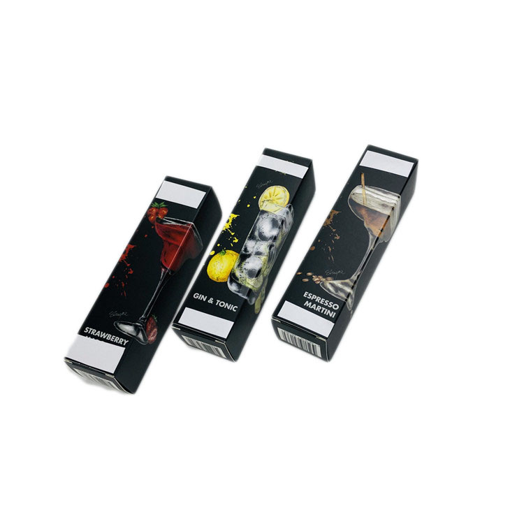 عطر شعار مخصص ملون للأشعة فوق البنفسجية / علبة ورق زيت أساسي تغليف مستحضرات التجميل