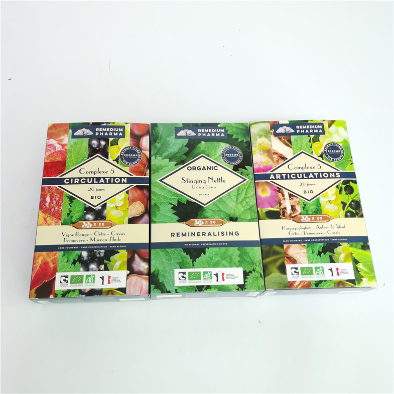 كرتون هدية طباعة أوفست 500 جرام قابلة للطي عرض مربع