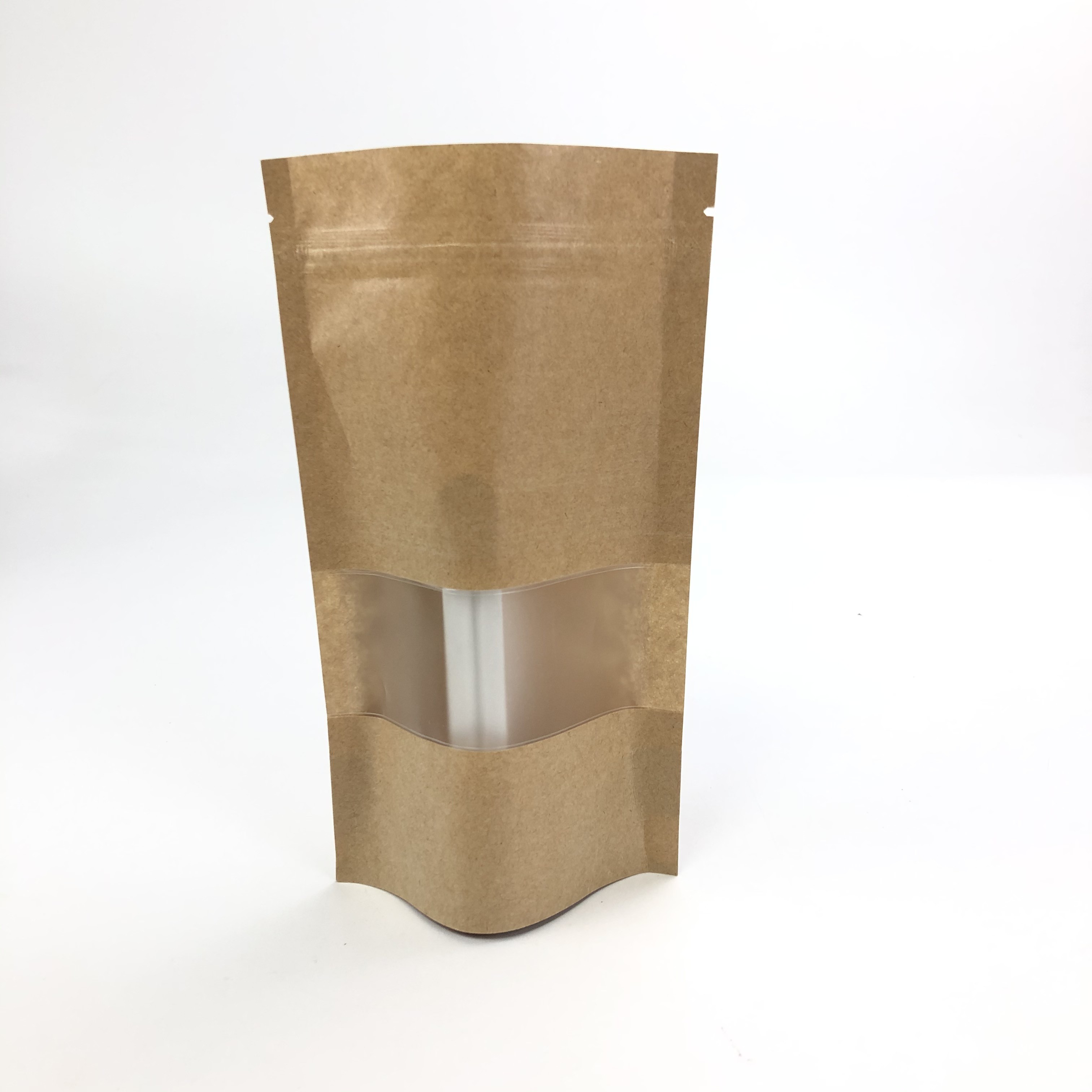 مقاومة للرائحة 200 جرام 300 جرام 500 جرام براون MOPP VMPET Kraft Paper Bag