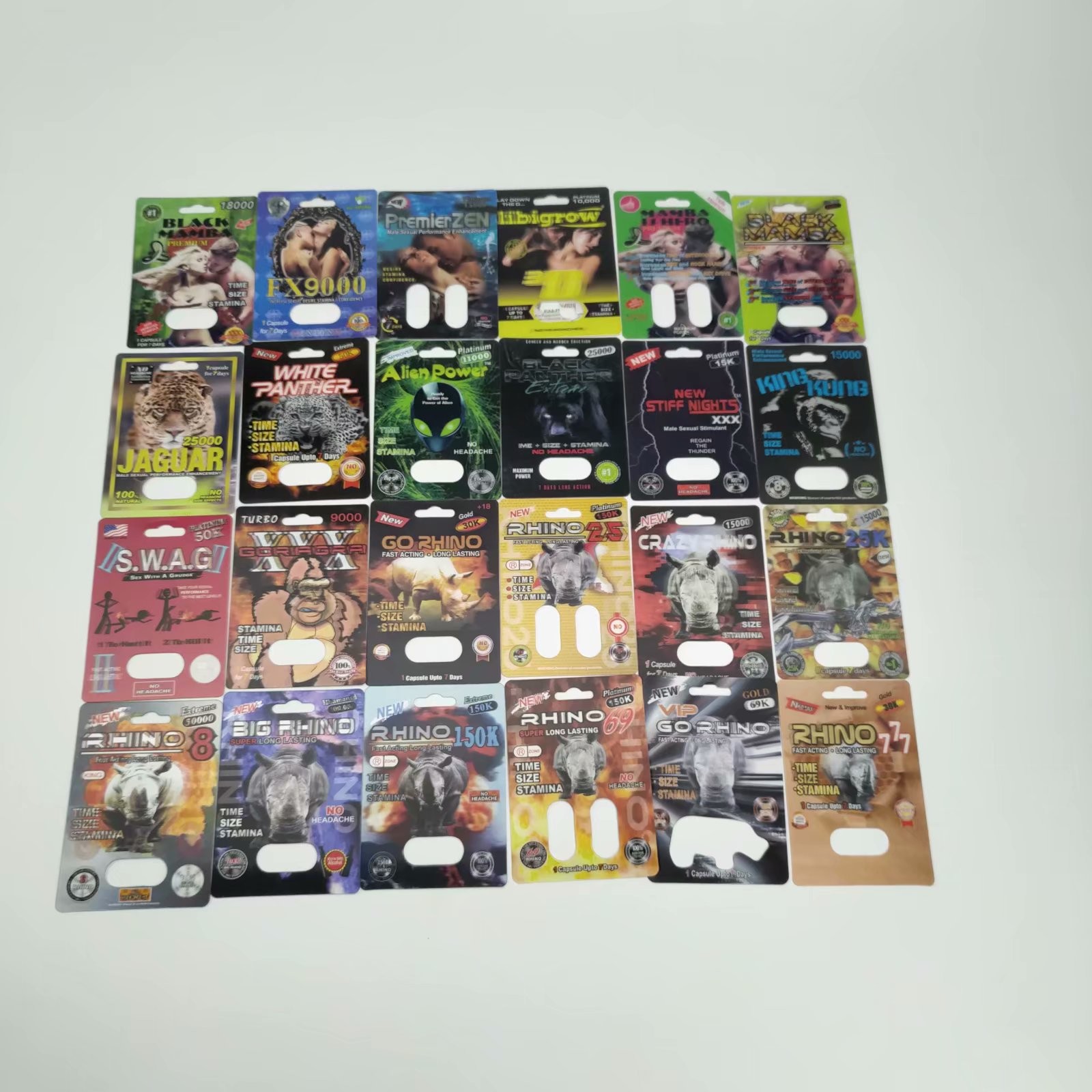 Gravnre طباعة بطاقة حبوب منع الحمل البلاستيكية ثلاثية الأبعاد RHINO مع الرصاص