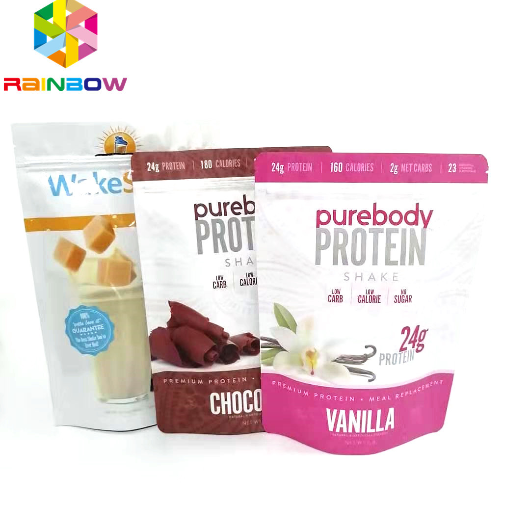 حقائب الوقوف البلاستيكية القابلة لإعادة الاستخدام VMPET Gravnre